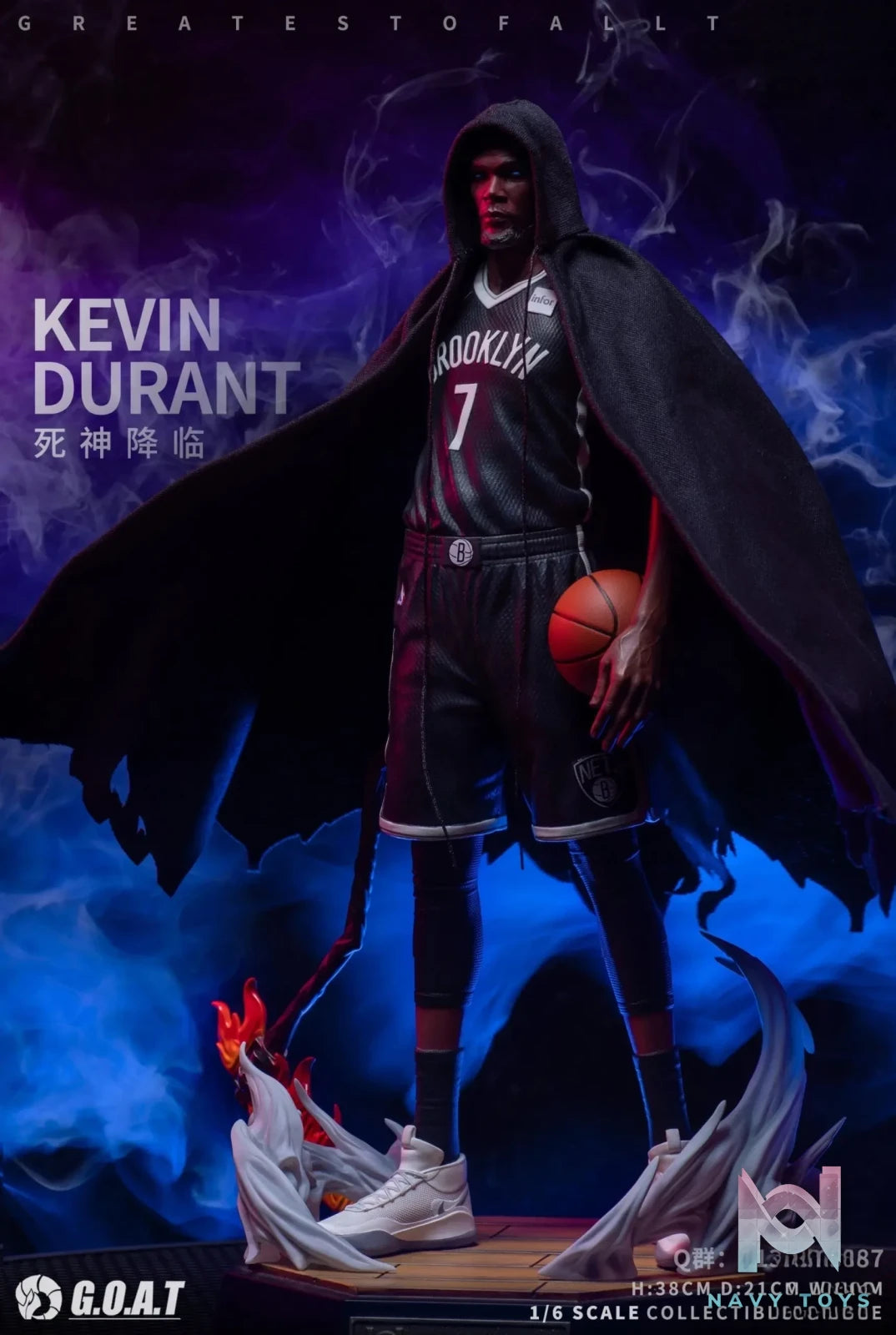 G.O.A.T Studio – NBA #002 grim Reaper Durant
