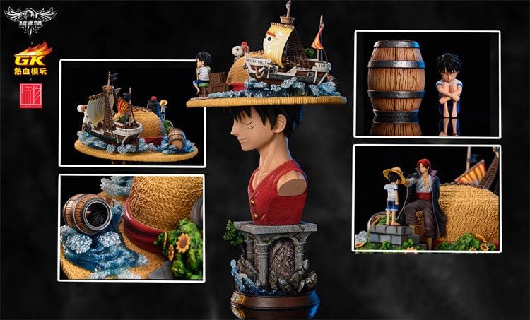 Luffy Bust - Black Hawk Studio resin statue Black Hawk Studio anime figure