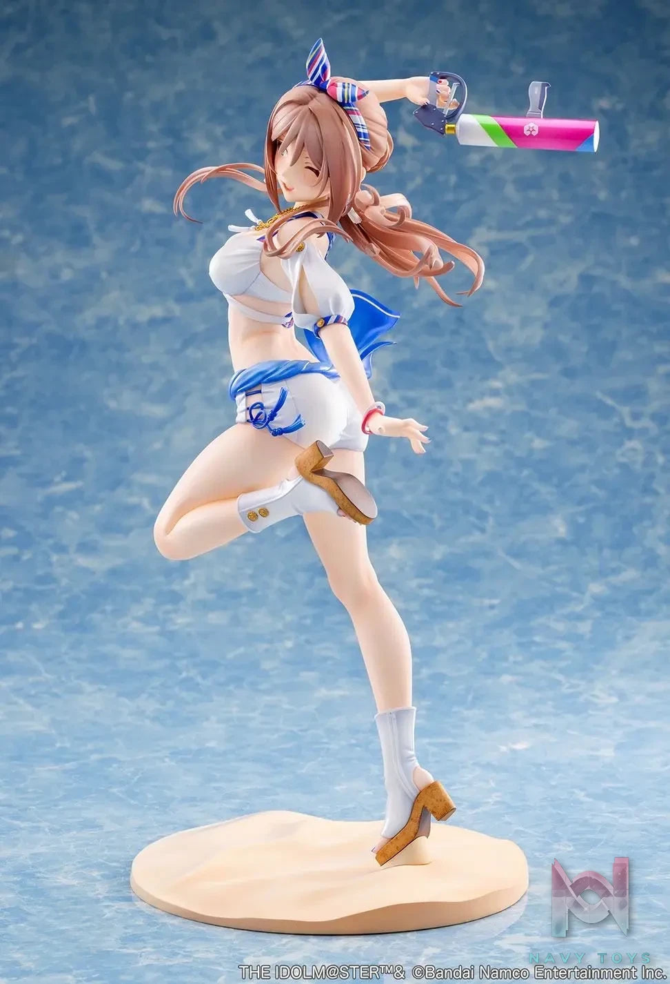 Neonmax – Gakuen iDOLM@STER Himesaki Rinami Kimi to Semi Blue Ver. 1/7 Figure (Licensed)