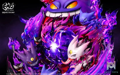 Emo Studio - Pokemon Emo Graduation Model 1 Gengar resin statue Navy Toys anime figure