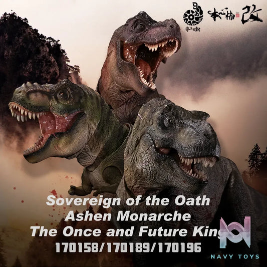 Nanmu Studio – “Smart Series” The Once and Future King 2.0 Articulated Dinosaur Figure 170196 170189 170158 (Licensed)