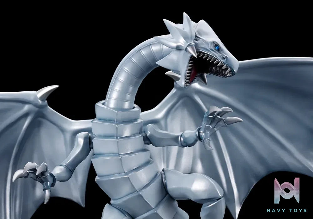 Kotobukiya – OSHI WORKS Yu-Gi-Oh! Duel Monsters Blue-Eyes White Dragon Complete Figure (Licensed)