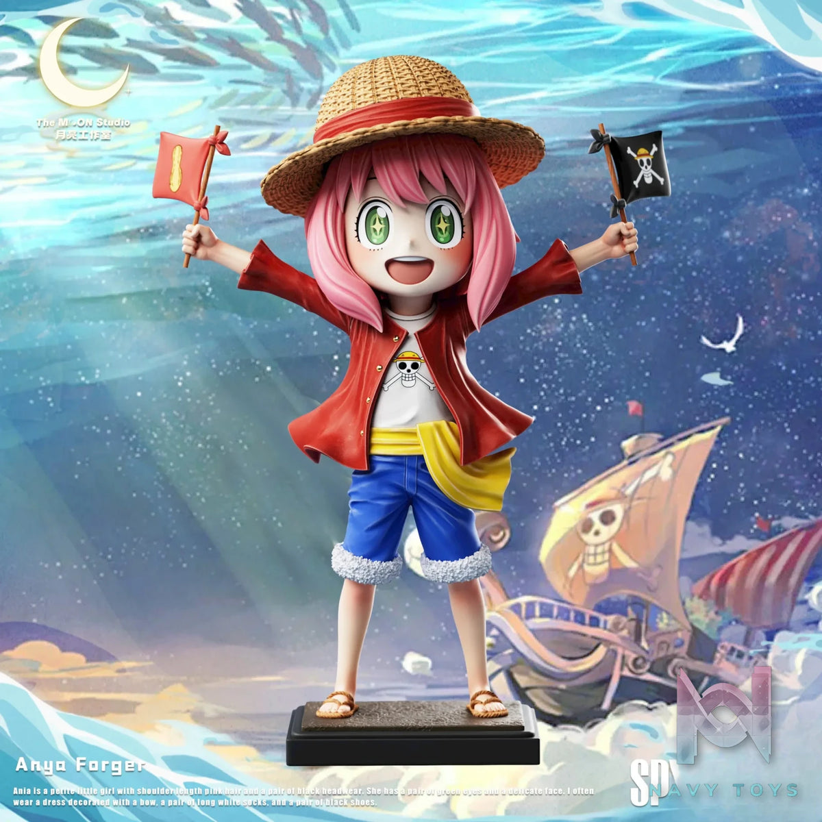 The MOON Studio – SPY×FAMILY Anya Forger Cosplay Luffy