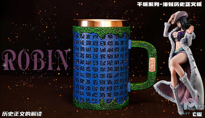 PSD Studio – One Piece Cheers Series-Pirate History Text Cup