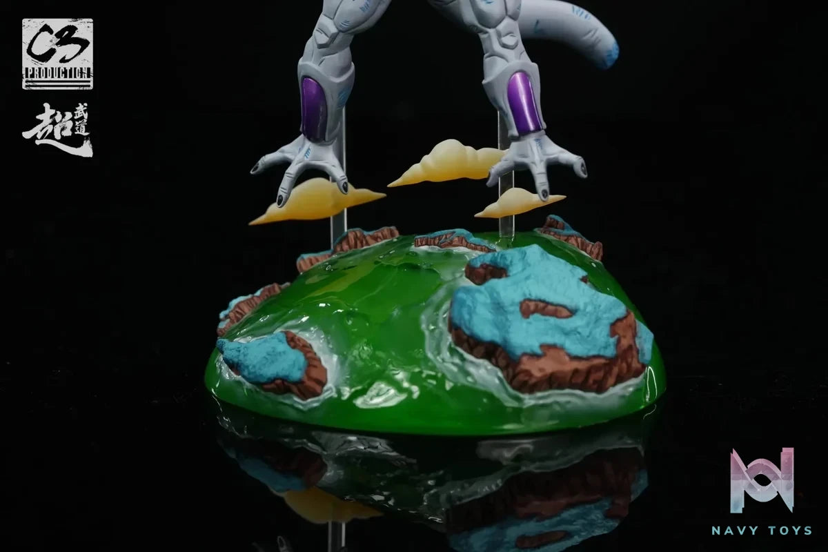 C3 Studio - Dragon Ball The Emperor of the Universe Frieza resin statue Navy Toys anime figure