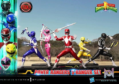 Prime 1 Studio – Premium Masterline Mighty Morphin Power Rangers Power Rangers 5-Ranger Set PMPWR-01 PMPWR-01DX PMPWR-01DXS (Licensed)