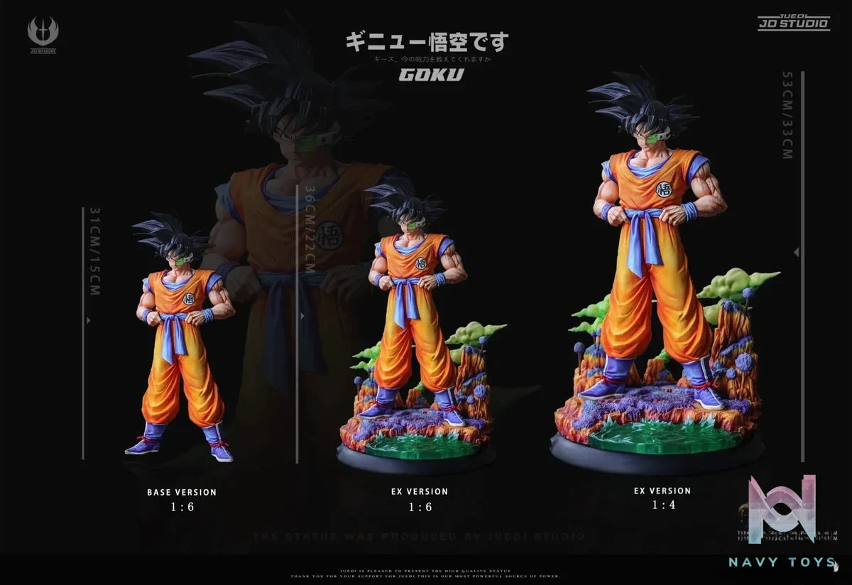 JD Studio - Dragon Ball Ginyu Son Goku resin statue Navy Toys anime figure