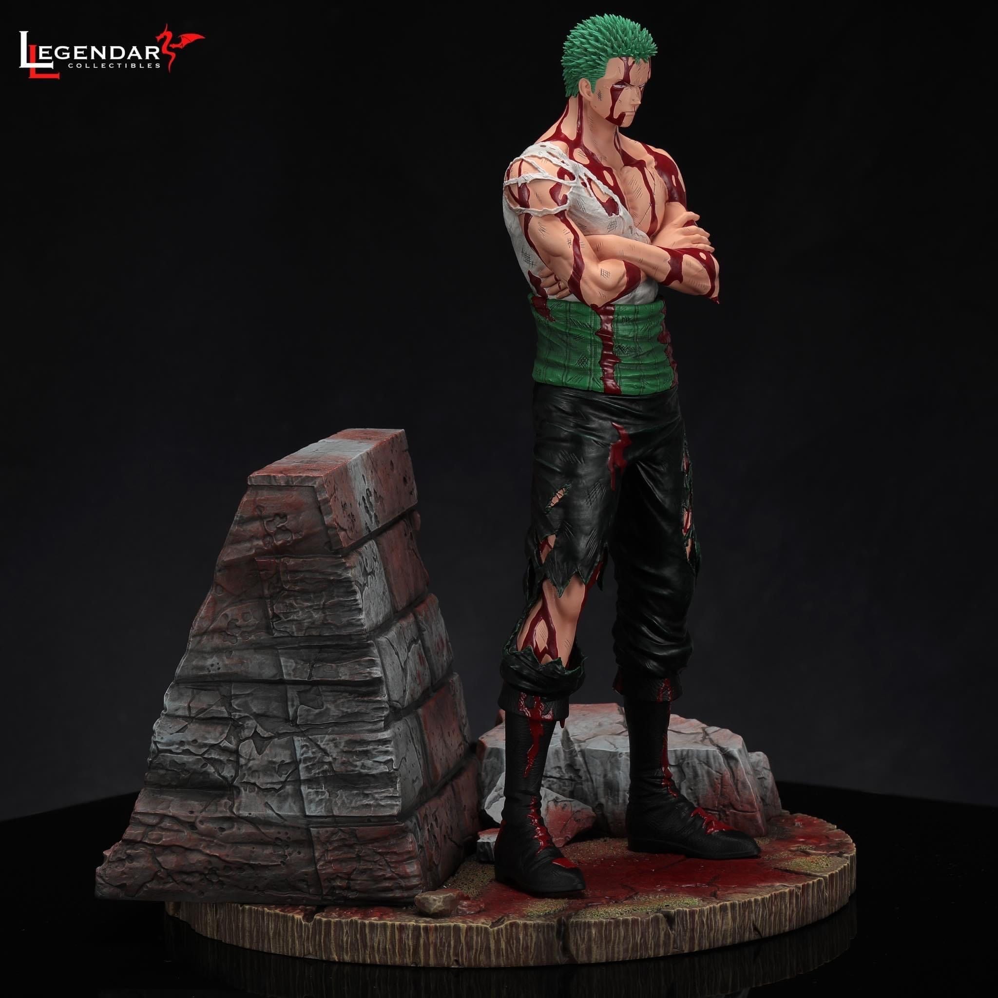 Zoro Epic Scene resin statue Legendary Collectibles Studio anime figure