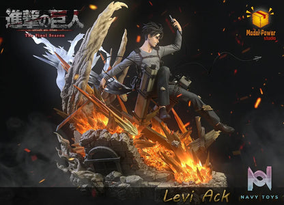 Model Power Studio – Attack on Titan #6 Street Fighting Levi Ackerman
