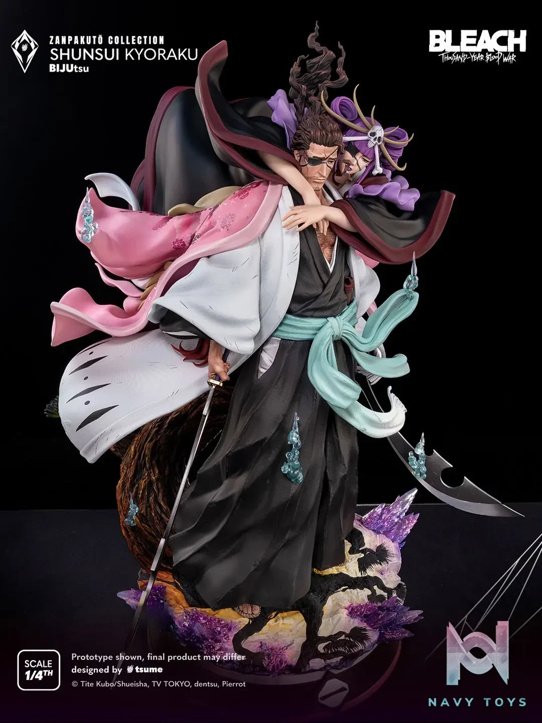 Tsume Studio – Bleach : Shunsui Kyoraku 1/4 Statue (Licensed)