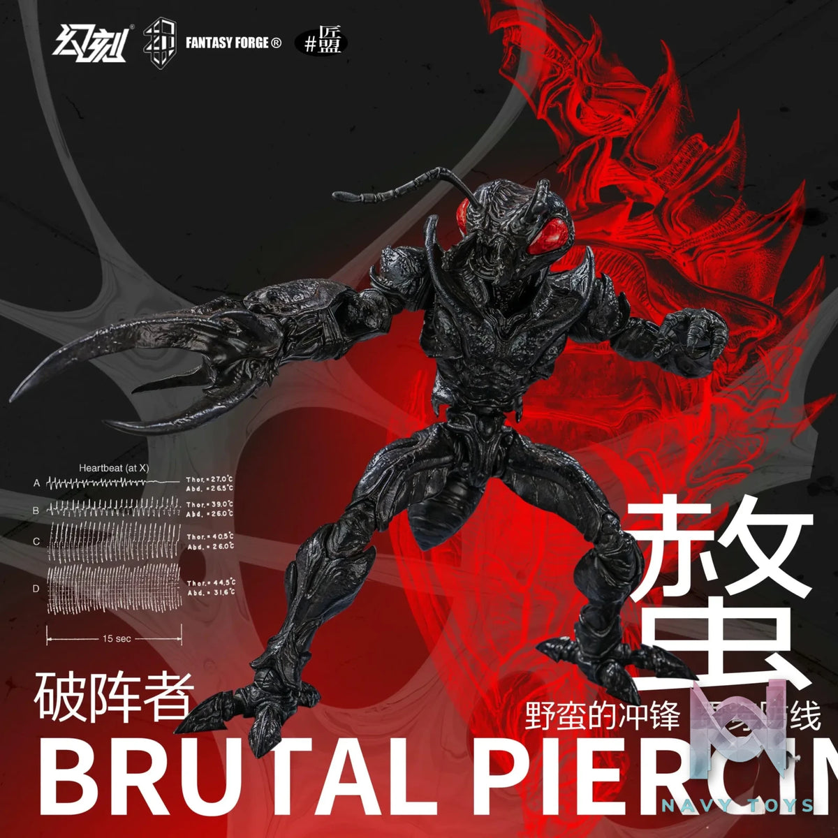 HAVOC X Jiang Meng Mo Wan – 1/12 B.I.W Ant Soldier Action Figure (Licensed)