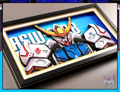 Yu Zhi Jiang Studio – Gundam Barbatos 3D Decorative Painting Gundam