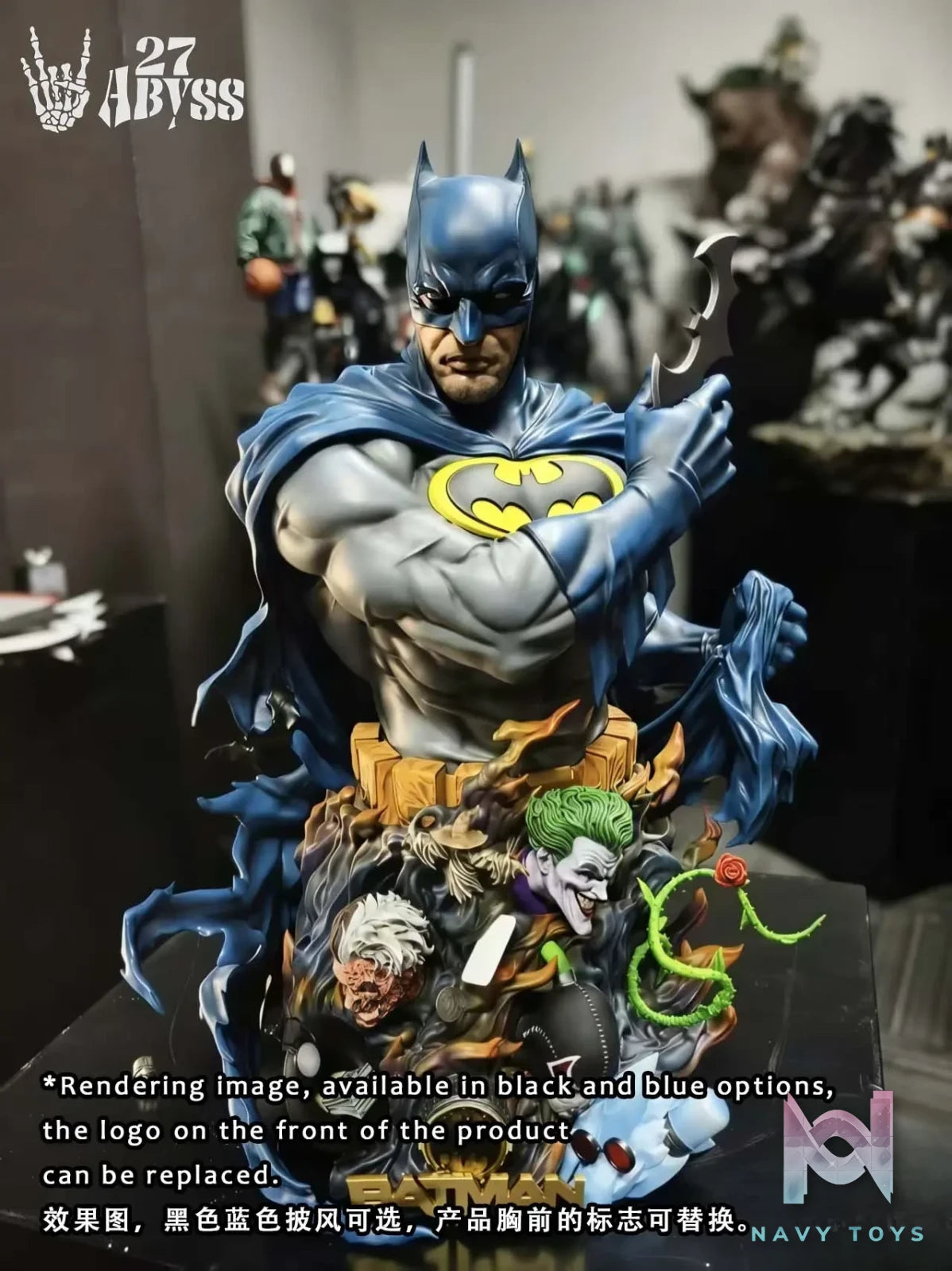 27abyss Studio – Batman Bust DC Comics
