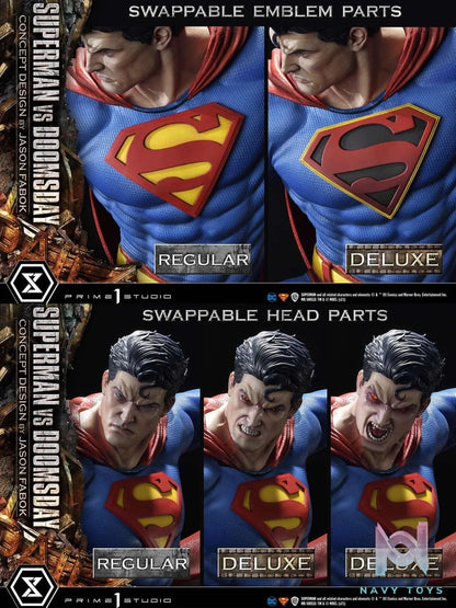 Superman VS Doomsday - Superman - Prime 1 Studio (UMMDC - 05; UMMDC - 05DXS) resin statue Prime 1 Studio anime figure