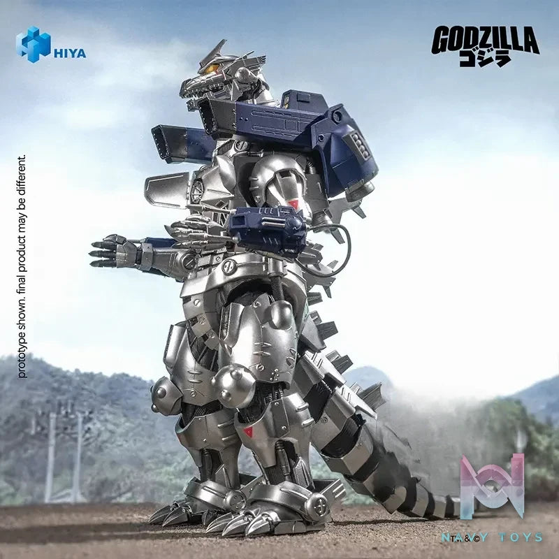 Hiya Toys – EXQUISITE BASIC Godzilla vs. Mechagodzilla 2002 – Mechagodzilla MFS-3 Action Figure (Licensed)