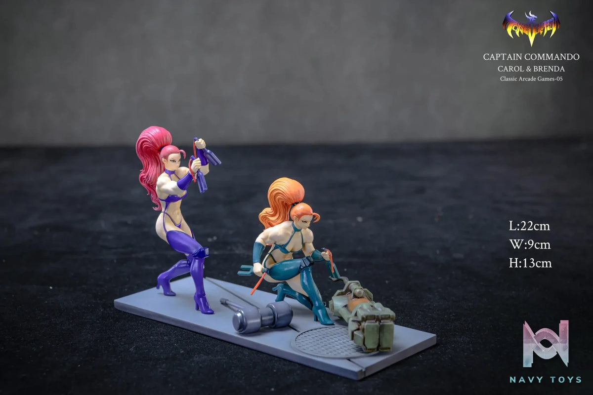 Toys Evolution Studio – Classic Arcade Games #5 Carol X Brenda Captain Commando