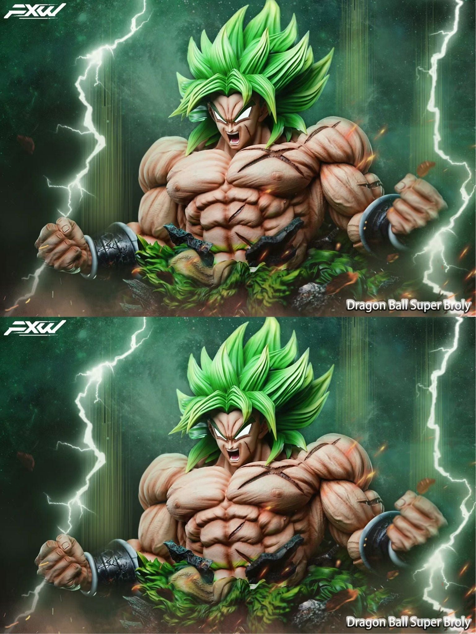 Broly Bust - Dragon Ball - FXW Studio resin statue fxw studio anime figure