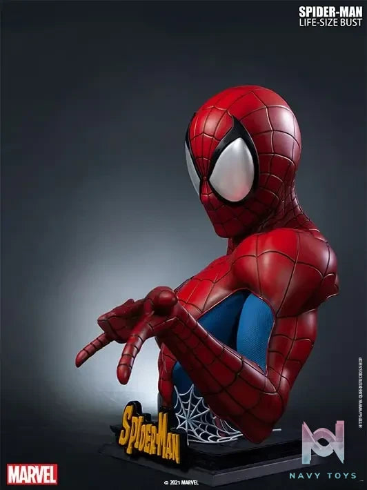Queen Studio – Marvel 1/1 Comic Spider-Man bust (Licensed)
