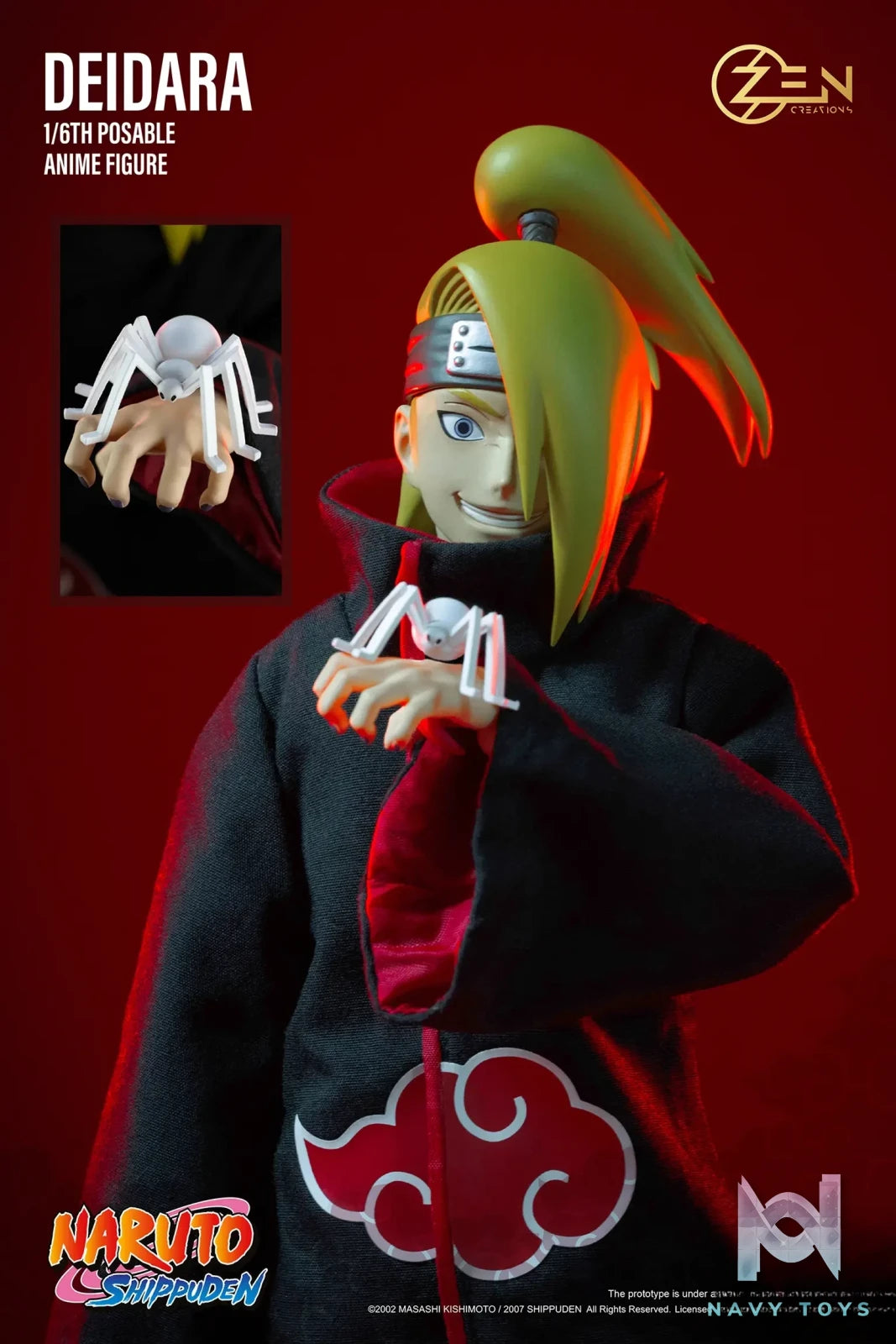 Zen Creations Studio – Naruto 1/6 Posable Anime Figure (PAF) Deidara
