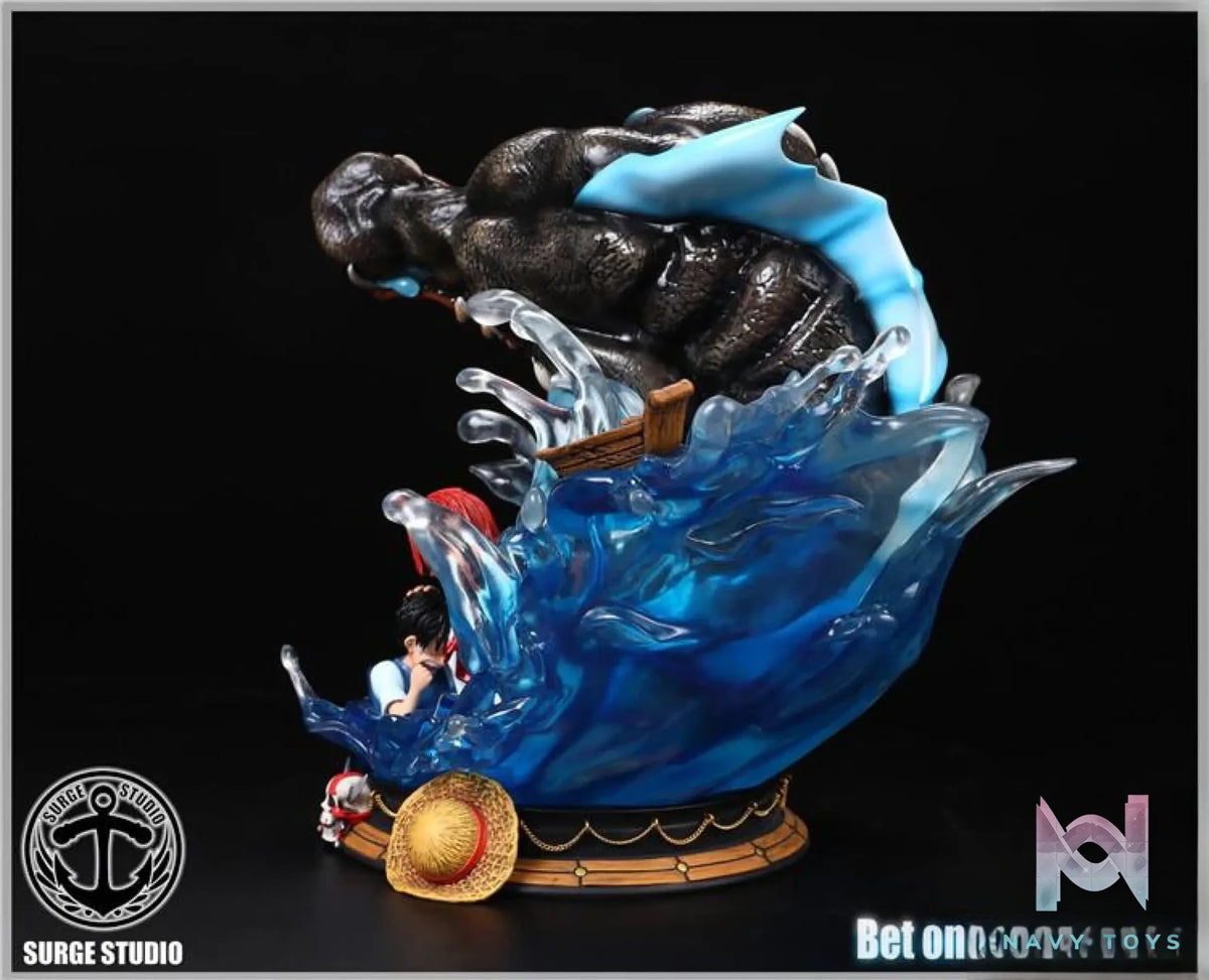 Surge Studio – One Piece Luffy and Shanks