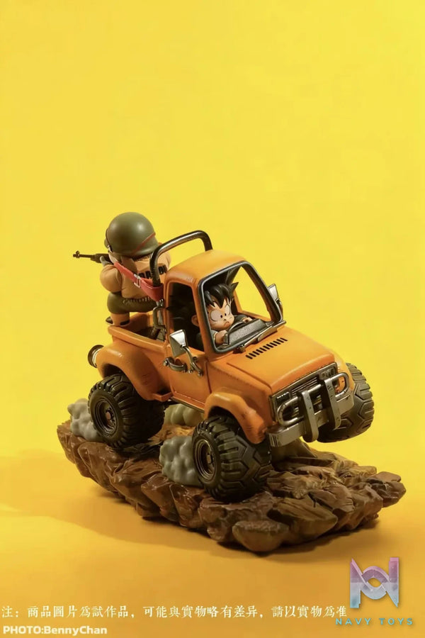 SENZUBEAN Studio – Son Goku Speeding off-road vehicle Dragon Ball