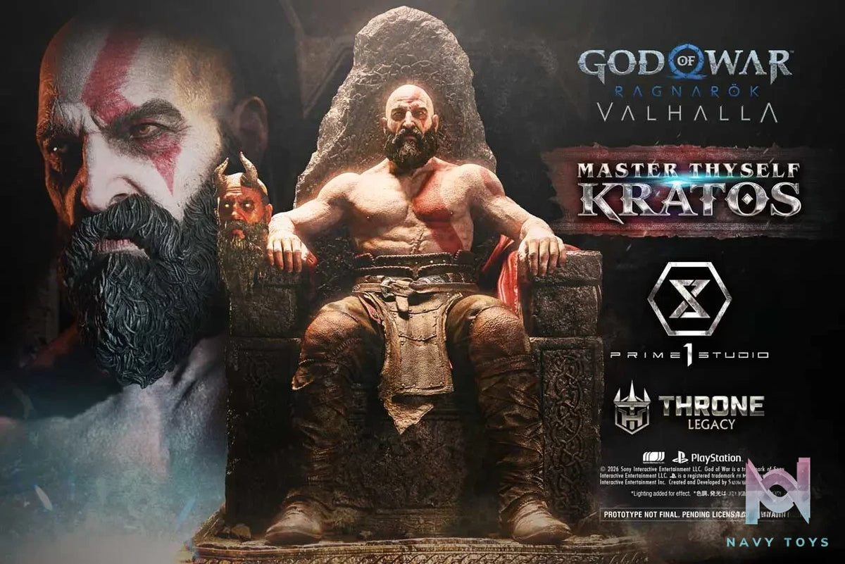 Prime 1 Studio – God of War: Ragnarok Master Thyself Kratos 1/3 Scale Statue TLCGOW-01 TLCGOW-01S (Licensed)