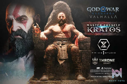 Prime 1 Studio – God of War: Ragnarok Master Thyself Kratos 1/3 Scale Statue TLCGOW-01 TLCGOW-01S (Licensed)