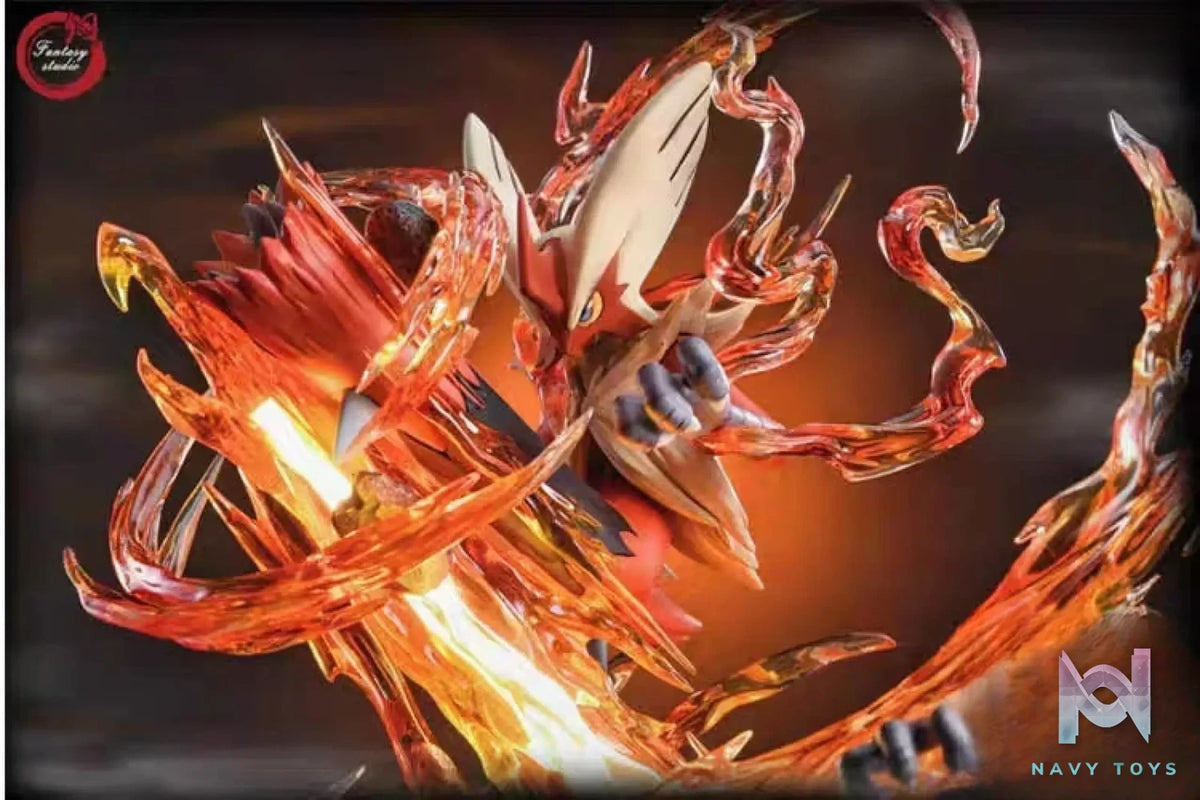 Fantasy Studio – Pokémon GX Evolution Series – Blaziken Family “Blaze Kick”