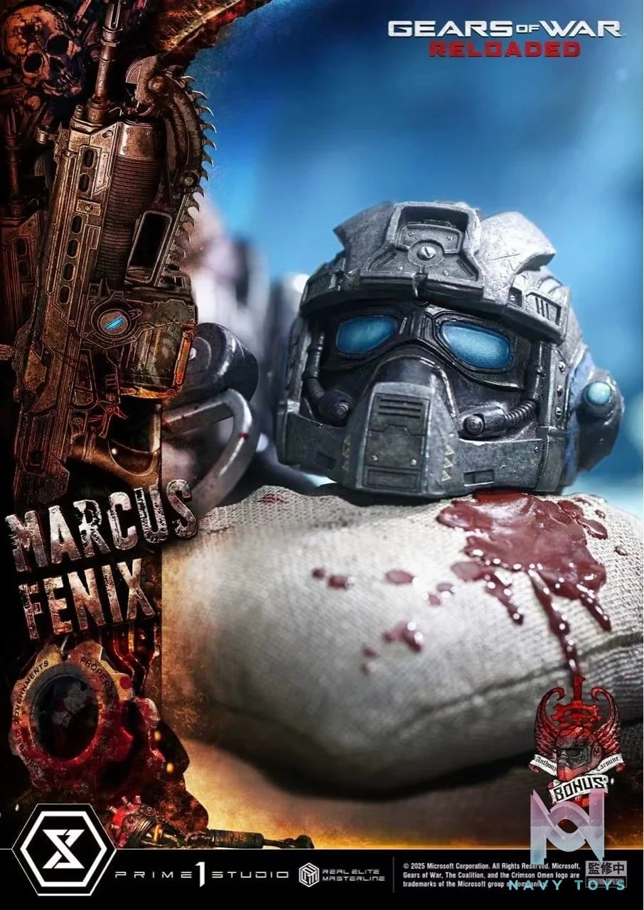 Marcus Fenix - Gears of War: Reloaded - Prime 1 Studio resin statue Prime 1 Studio anime figure