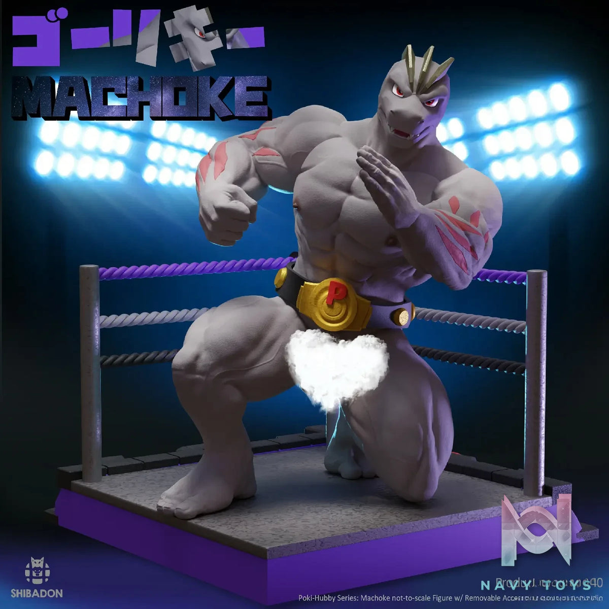 Shibadon Studio – Pokémon Machoke