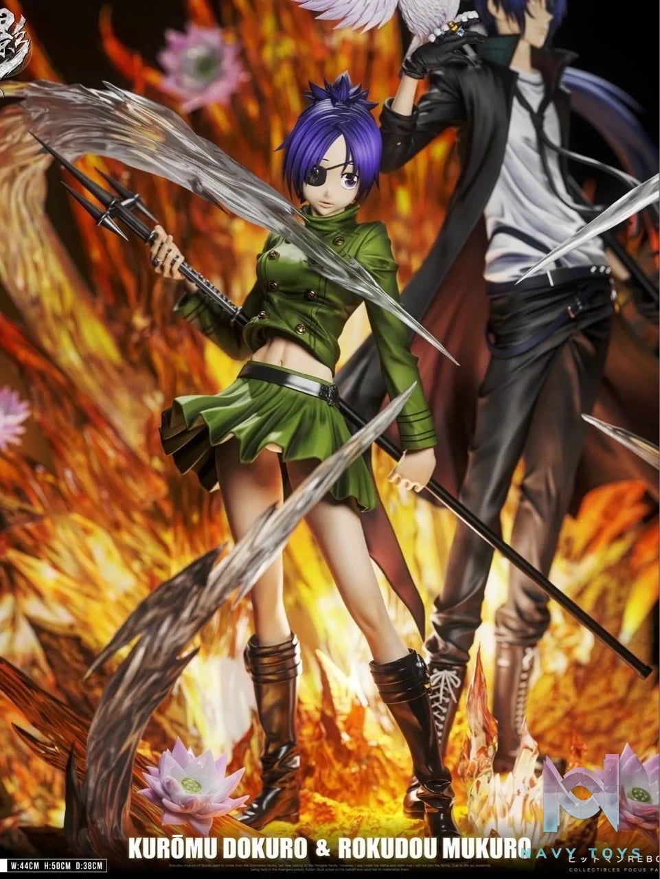 Chrome Dokuro x Mukuro Rokudo - Katekyo Hitman Reborn! - LueYing Studio resin statue Lue Ying studio anime figure