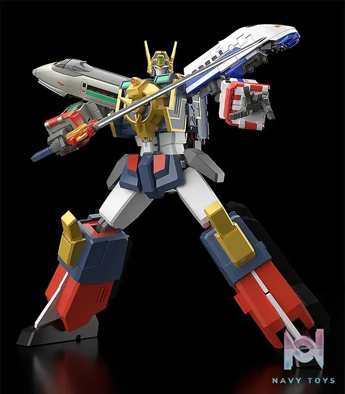 GSC – THE GATTAI The Brave Express Might Gaine Might Kaiser X Might Gaine Posable Figure (Licensed)