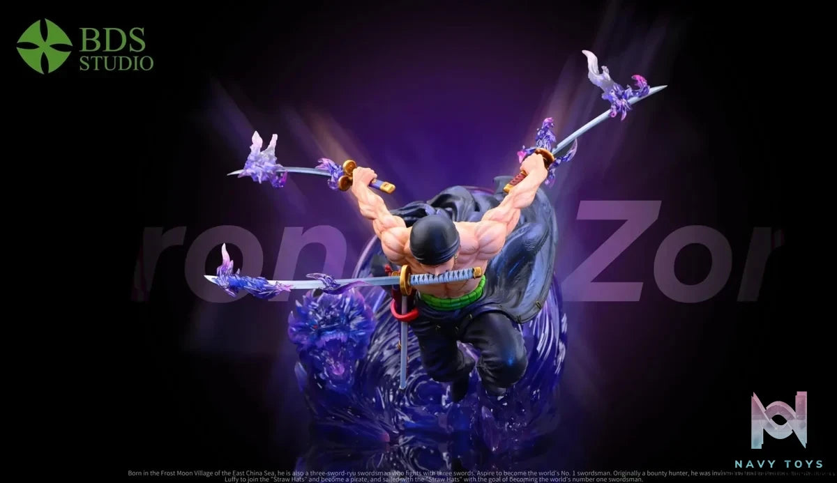 BDS Studio - One Piece Drift Roronoa Zoro resin statue Navy Toys anime figure