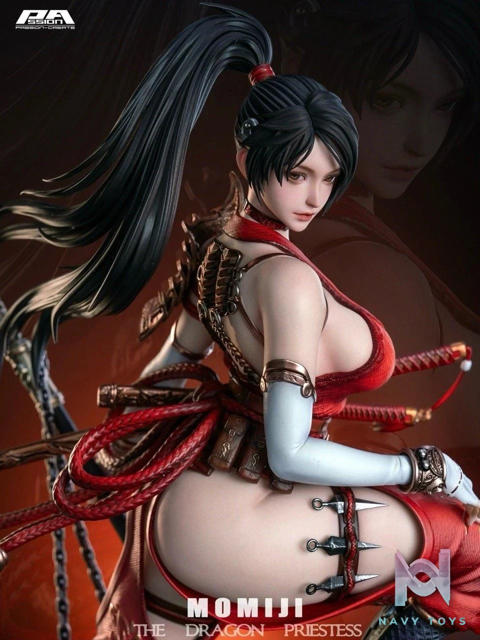 The Dragon Priestess Momiji - Ninja Gaide - PA Create Studio resin statue PA Create Studio anime figure