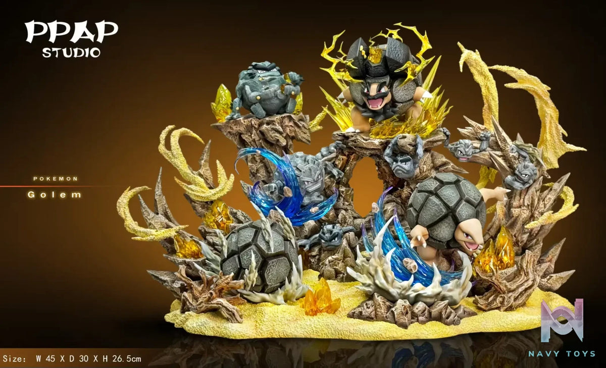 PPAP Studio – Golem Family Evolution Set Pokémon