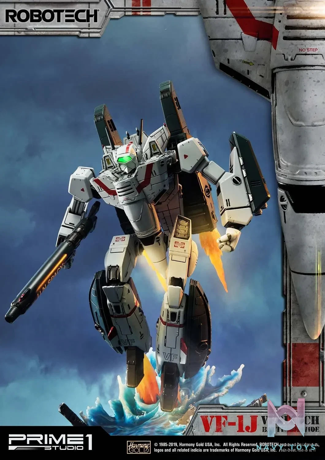 Prime 1 Studio – Premium Masterline Robotech VF-1J Officer’s Veritech Battloid Mode PMRT-05 (Licensed)