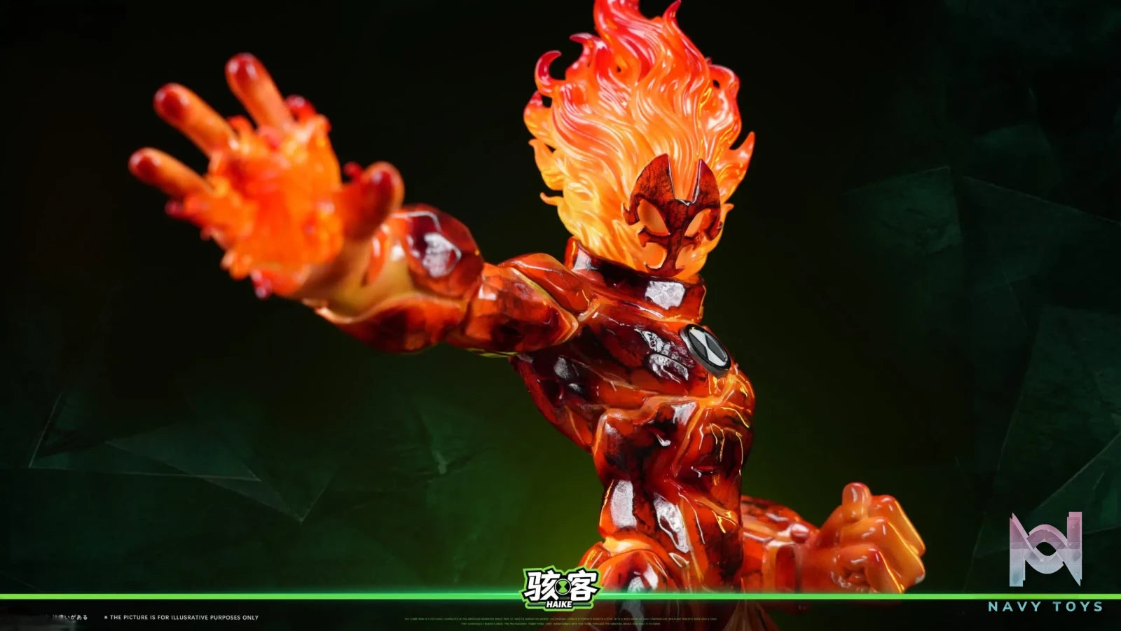 HAIKE Studio – Heatblast Ben 10