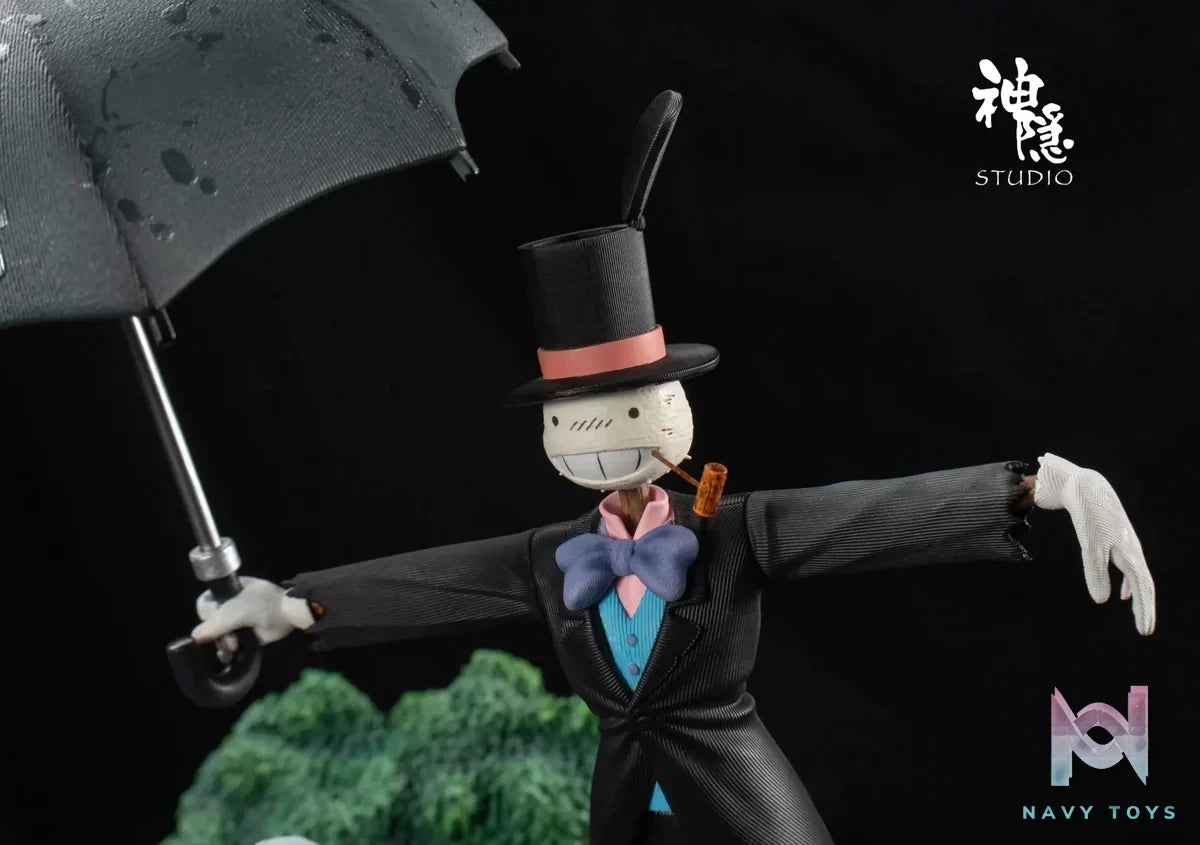Shen Yin Studio - Howl's Moving Castle Silhouette Moment Series Turnip Head's Guardian resin statue Navy Toys anime figure