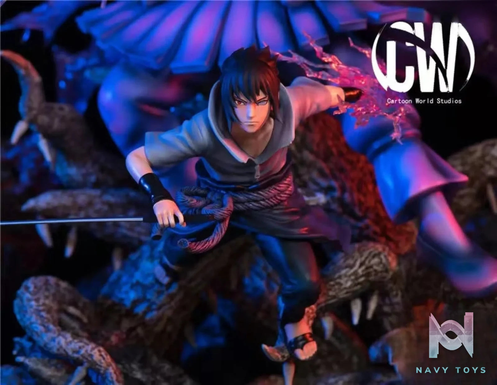 Cartoon World Studio (CW Studio) – Naruto Uchiha Family Series – Uchiha Sasuke