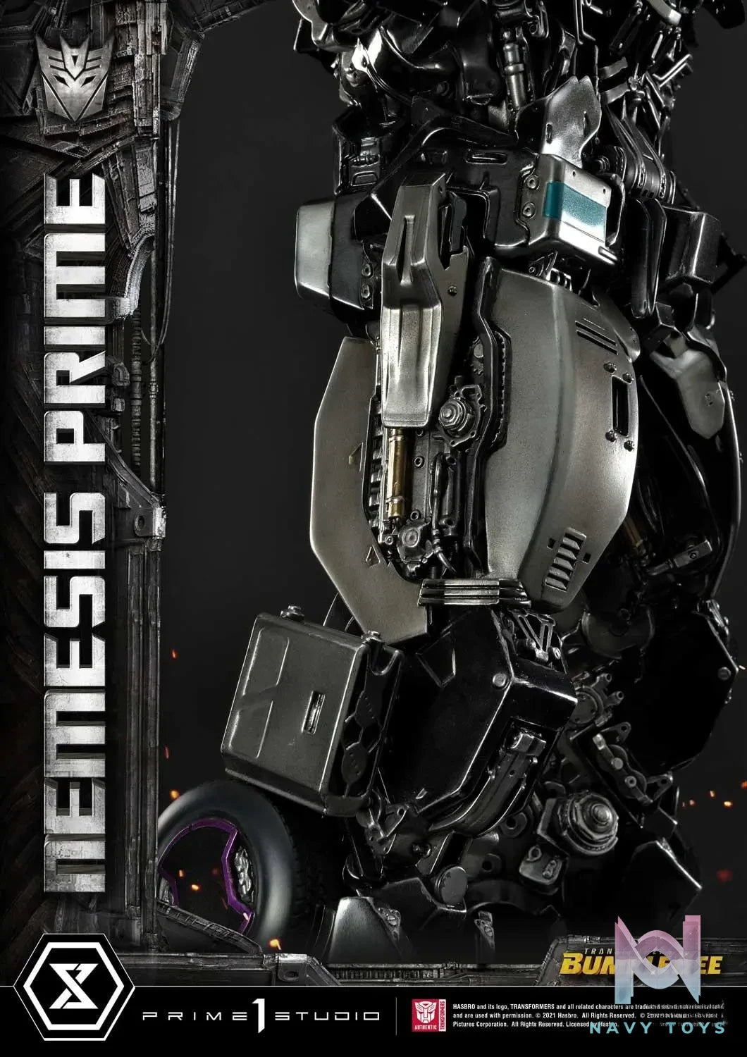 Prime 1 Studio – Museum Masterline Transformers: Bumblebee (Film) Nemesis Prime MMTFM-26NP(Licensed)