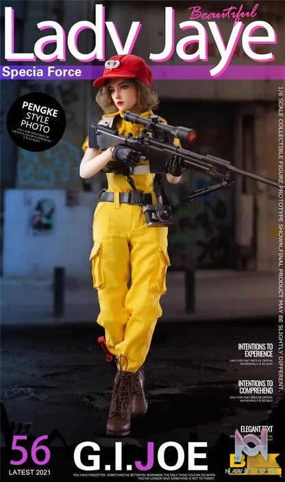 BBK Studio – Original 1/6 BBK012 GIJOE Jay Female Soldier Action Figure