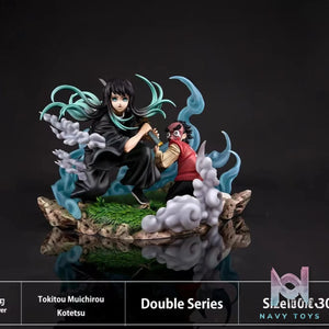 Gyangu Star Studio -Demon Slayer Kimetsu No Yaiba Tokitou Muichirou & Kotetsu