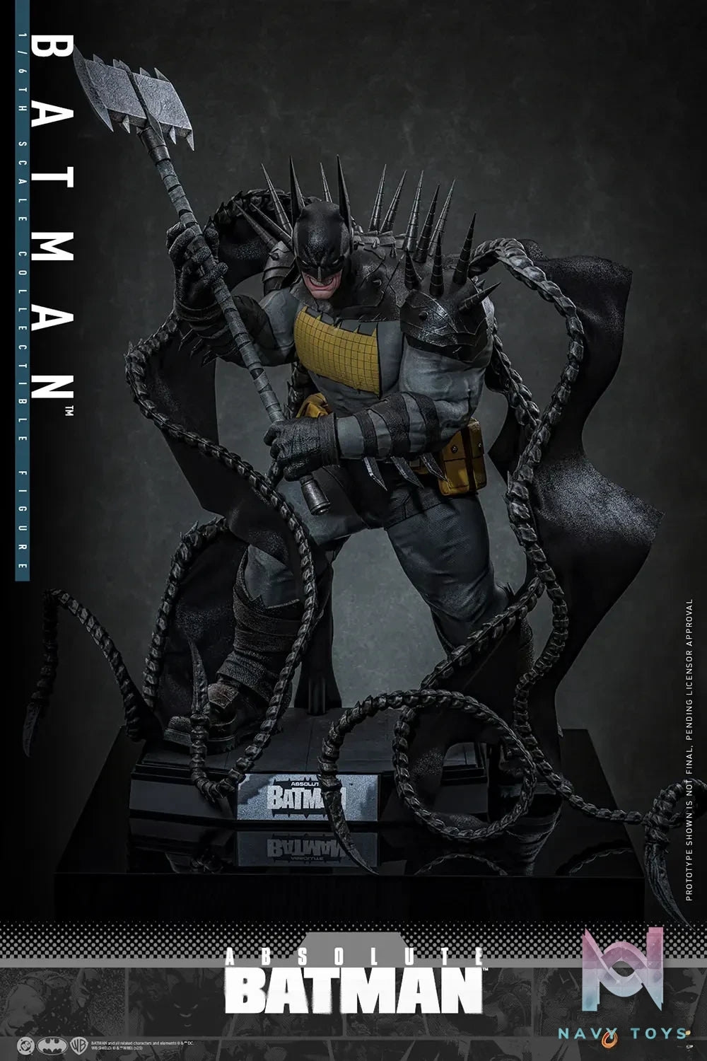 Hottoys – Absolute Batman Batman 1/6th scale Collectible Figure CMS030 (Licensed)