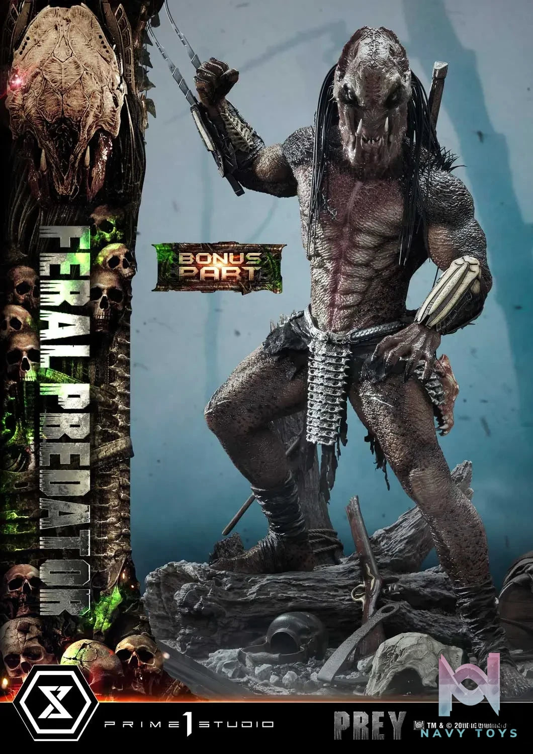 Prime 1 Studio – Museum Masterline Prey Feral Predator MMPR-07 MMPR-07DX MMPR-07DXS (Licensed)