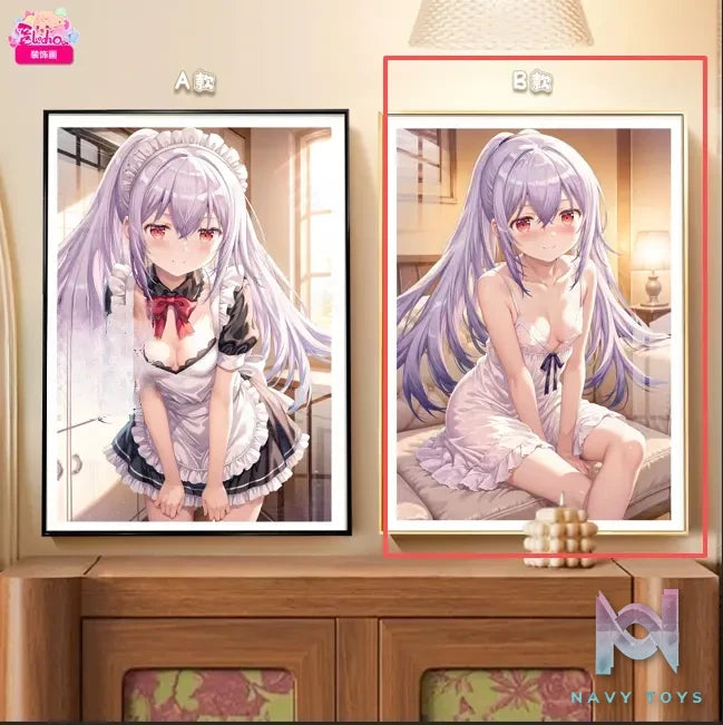 A Miao Hua She Studio – Isla Maid Decorative Painting Plastic Memories