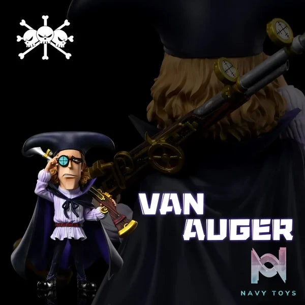 A+ Studio - One Piece Summit War Saga Van Augur resin statue Navy Toys anime figure
