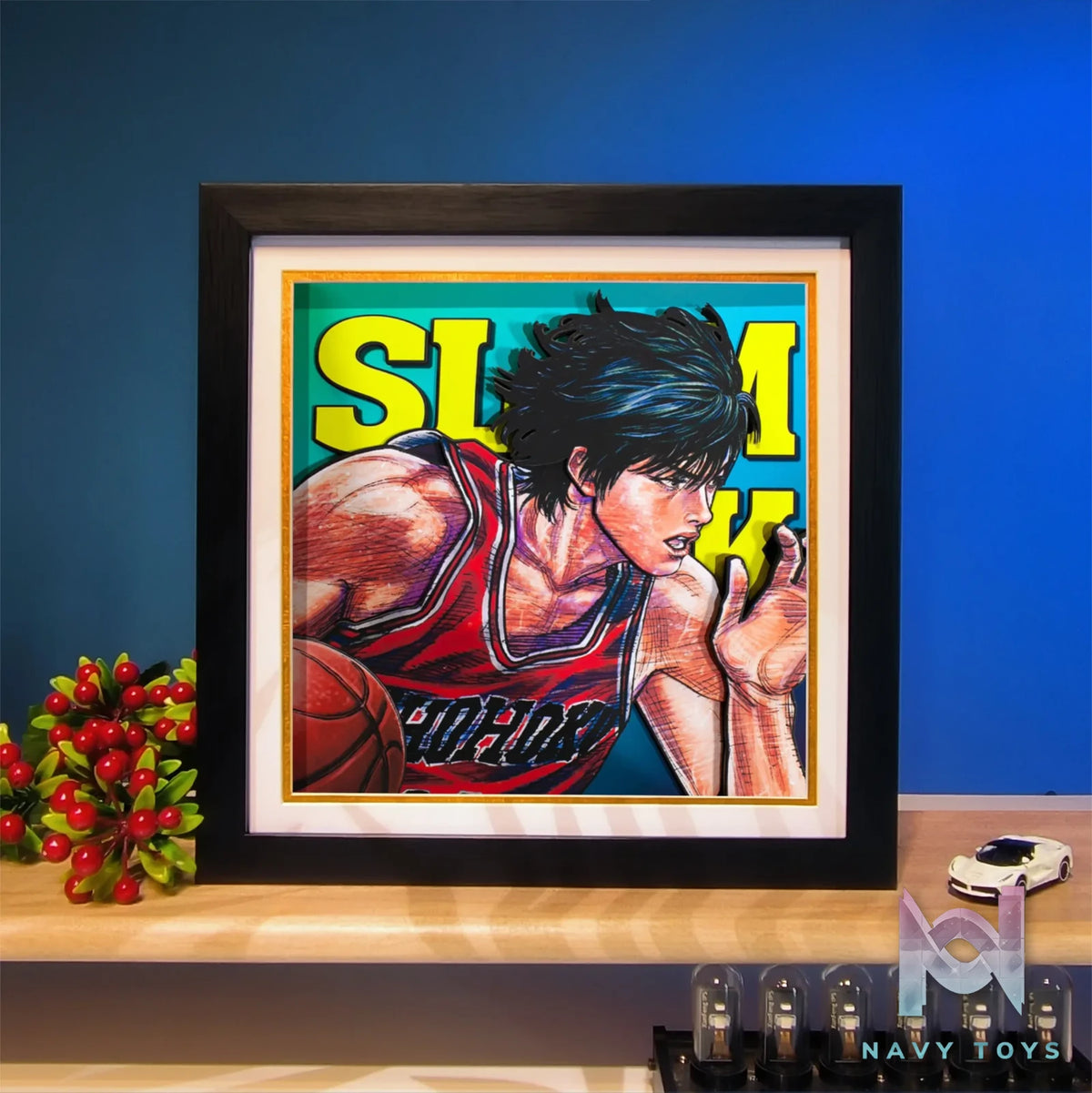 Yu Zhi Jiang Studio – Kaede Rukawa 3D Decorative Painting Slam Dunk