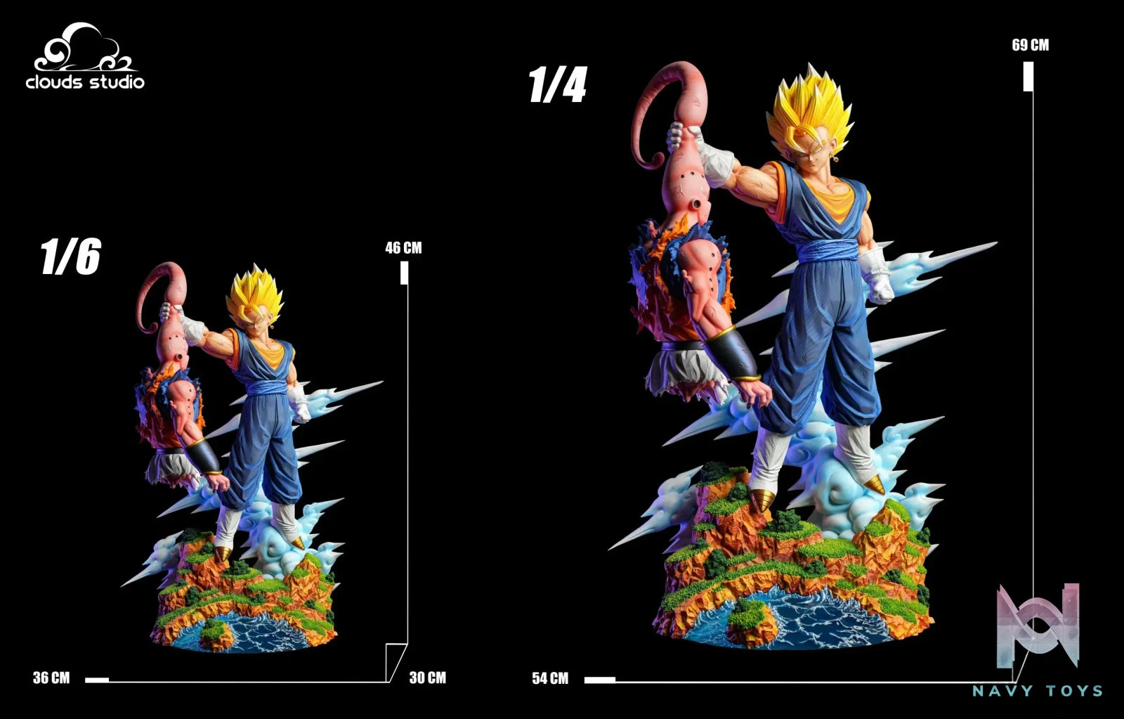 Clouds Studio – Dragon Ball Vegito VS Buu