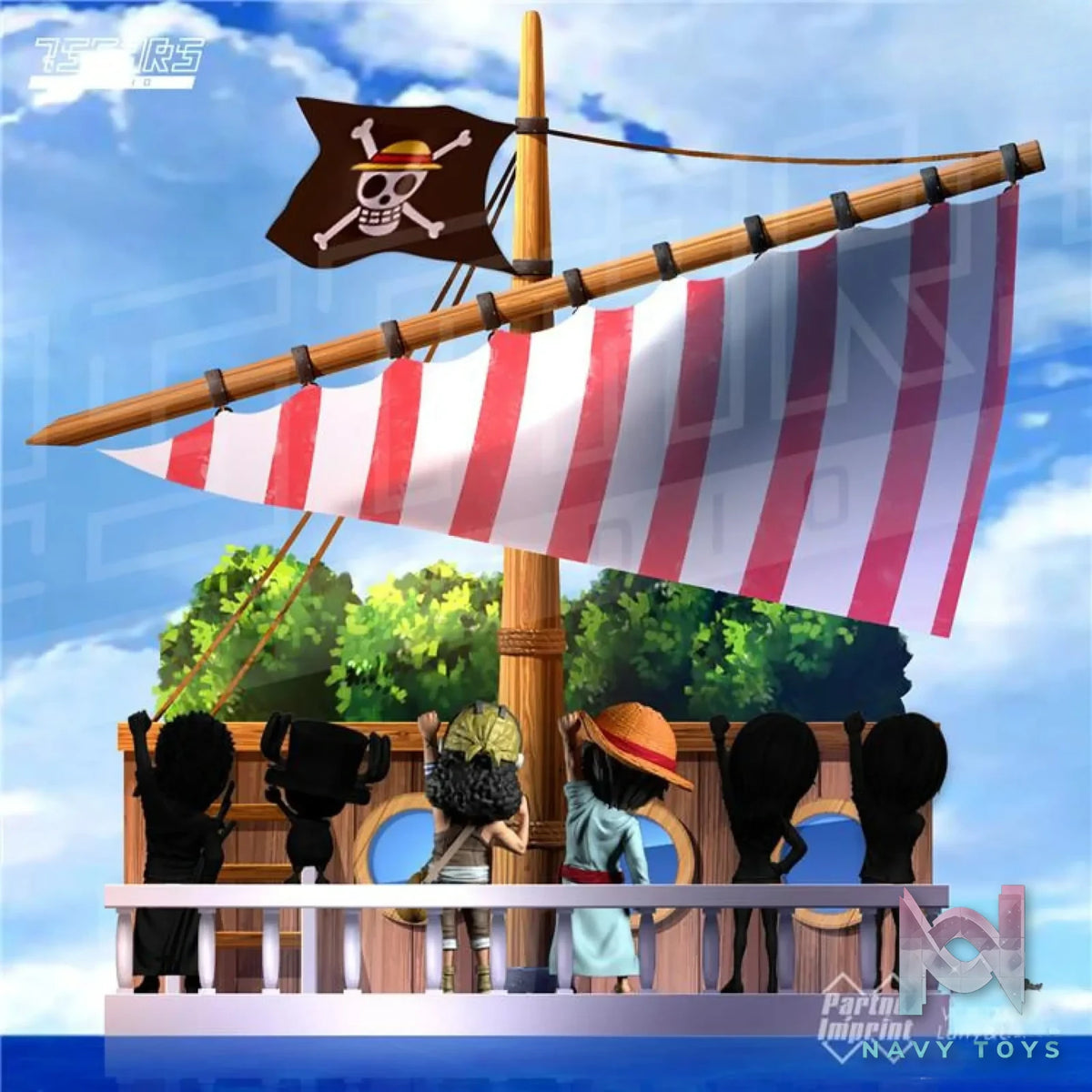 7 Stars Studio – One Piece Luffy and Usopp