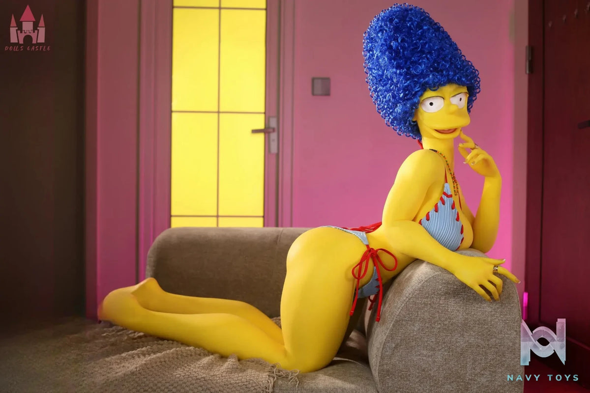 Dolls Castle – Marge Simpson Silicone Sex Doll 147CM K #SZ12 Simpsons